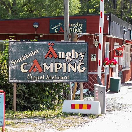 Stockholm Aengby Camping Hotel Exterior foto