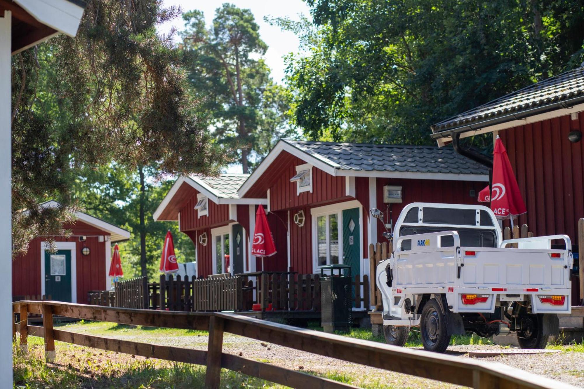 Stockholm Aengby Camping Hotel Exterior foto