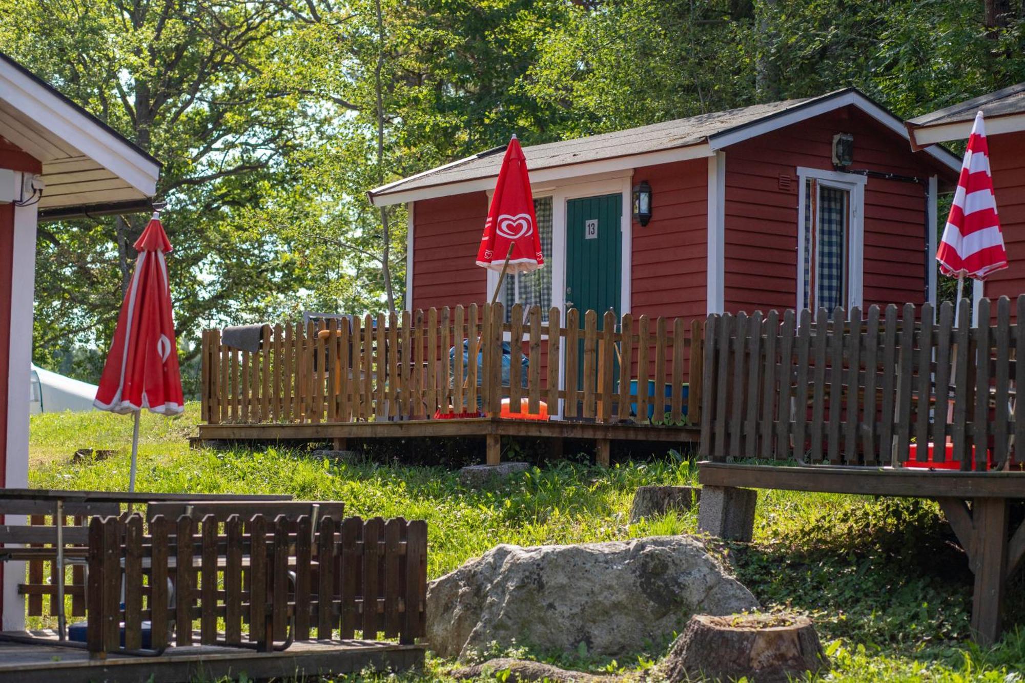 Stockholm Aengby Camping Hotel Exterior foto