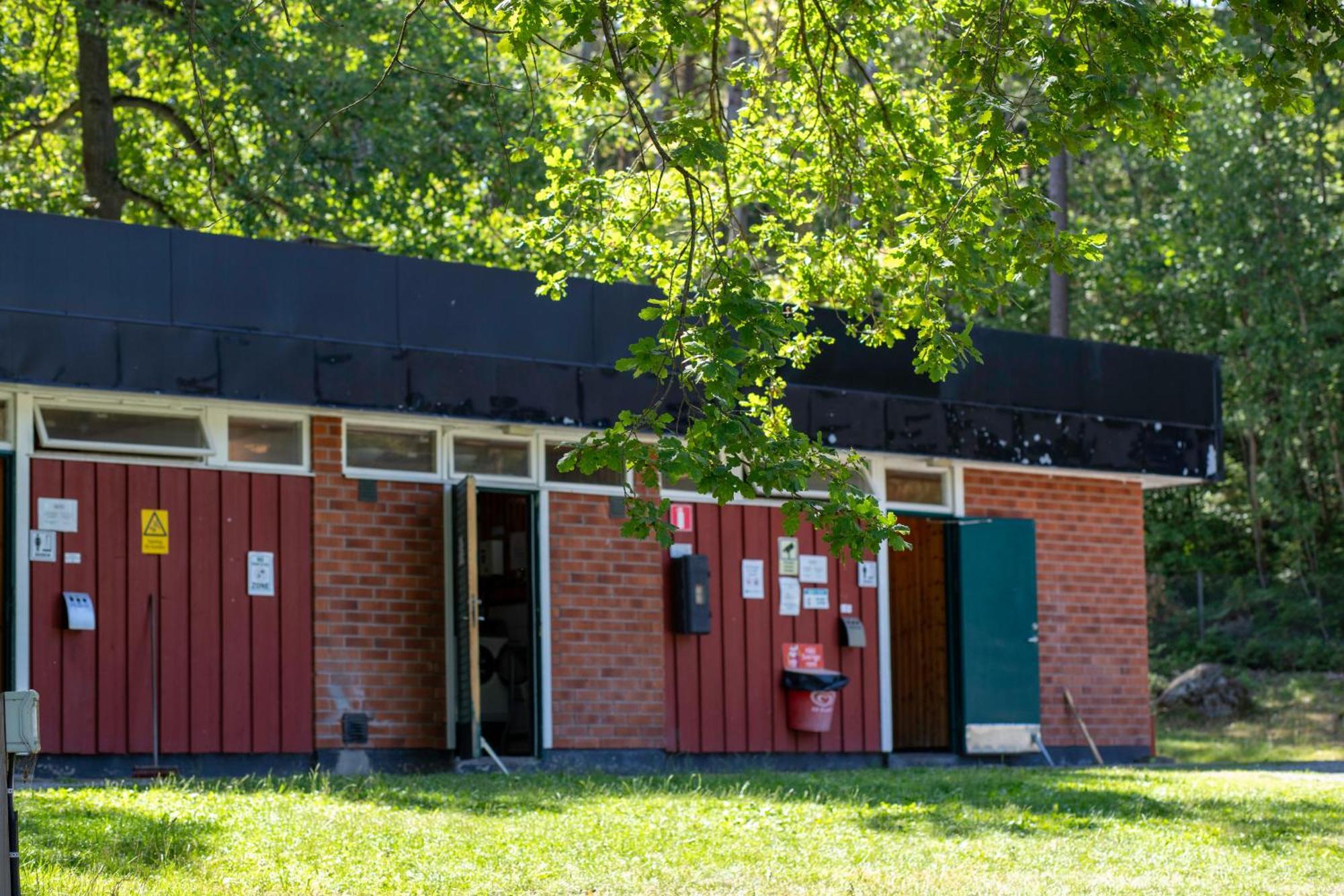 Stockholm Aengby Camping Hotel Exterior foto