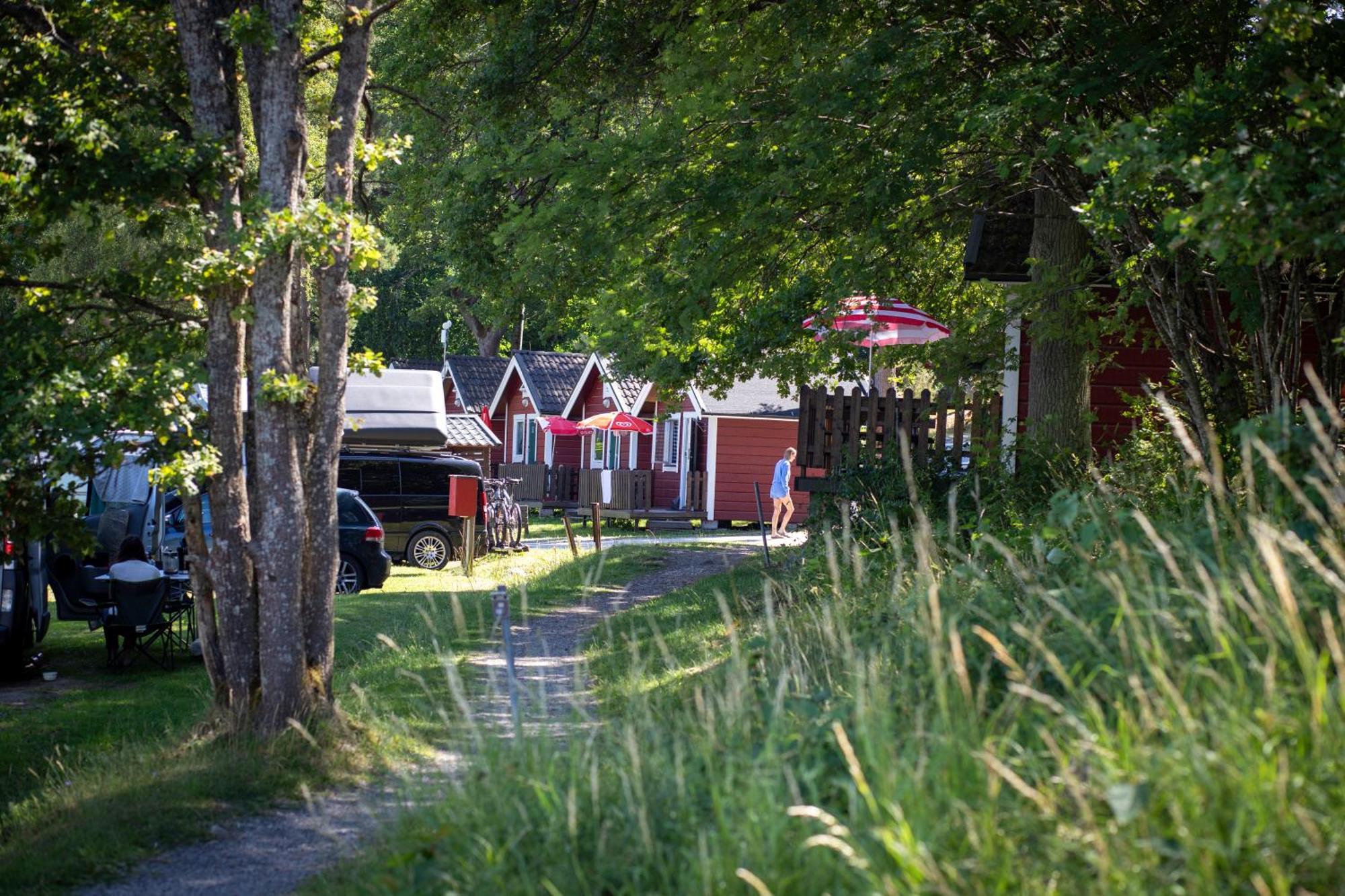 Stockholm Aengby Camping Hotel Exterior foto