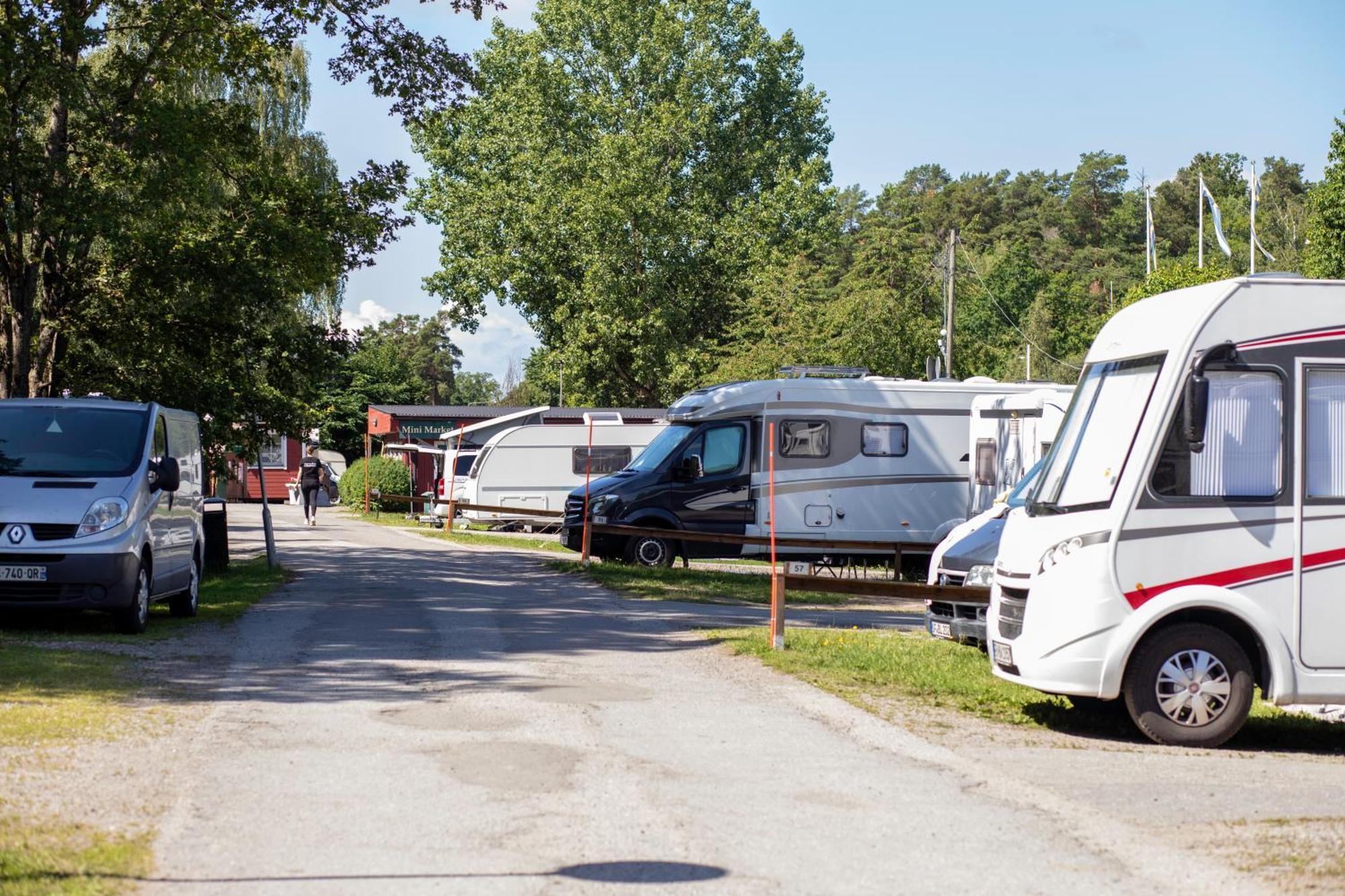 Stockholm Aengby Camping Hotel Exterior foto