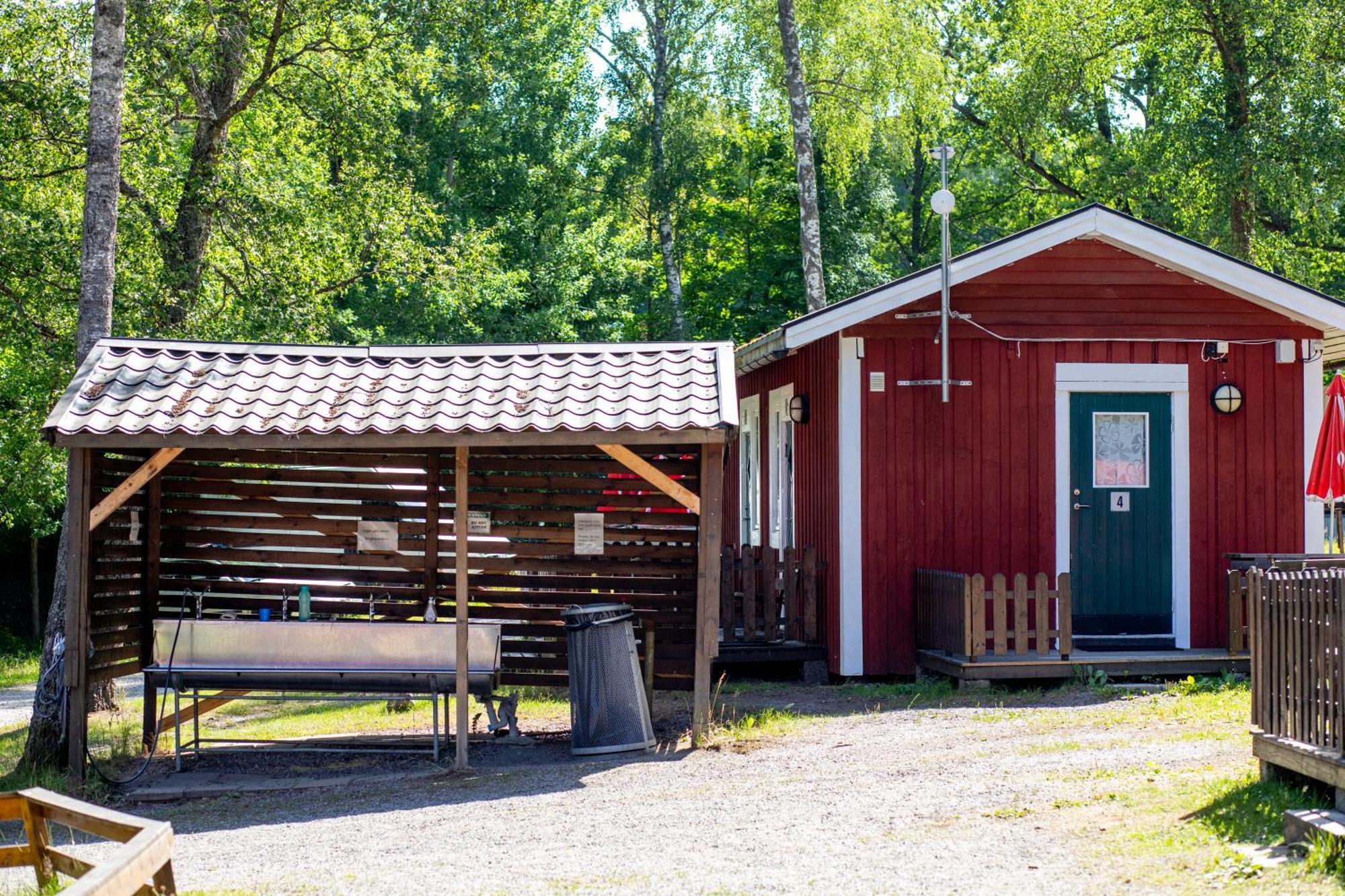 Stockholm Aengby Camping Hotel Exterior foto