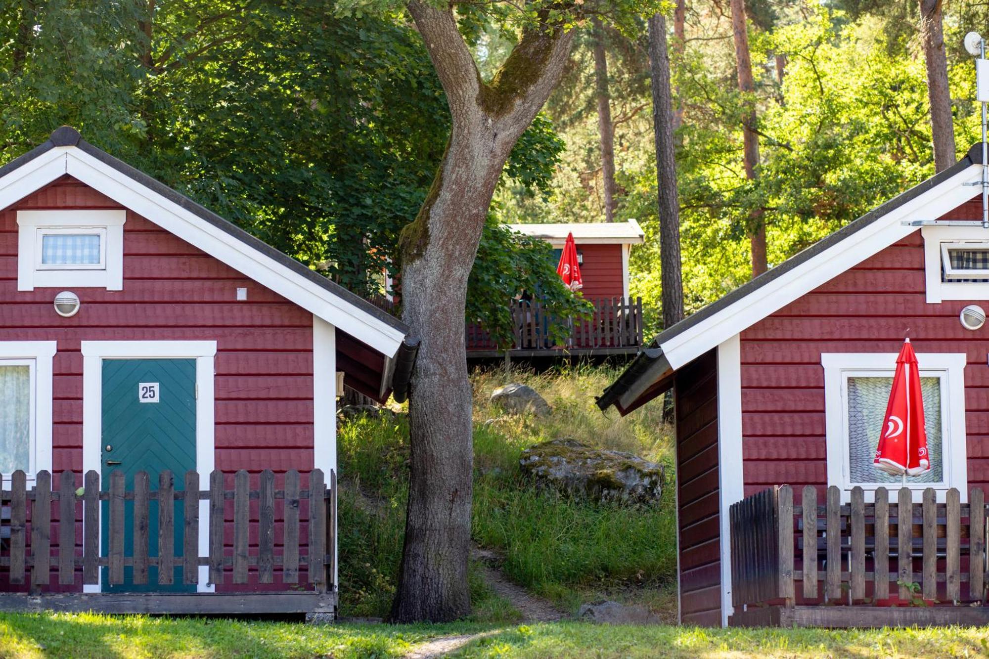 Stockholm Aengby Camping Hotel Exterior foto