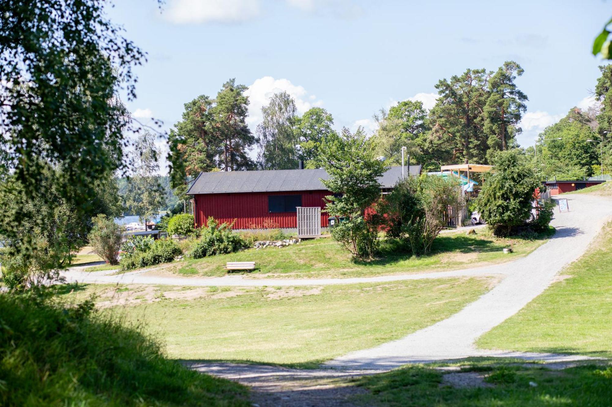 Stockholm Aengby Camping Hotel Exterior foto