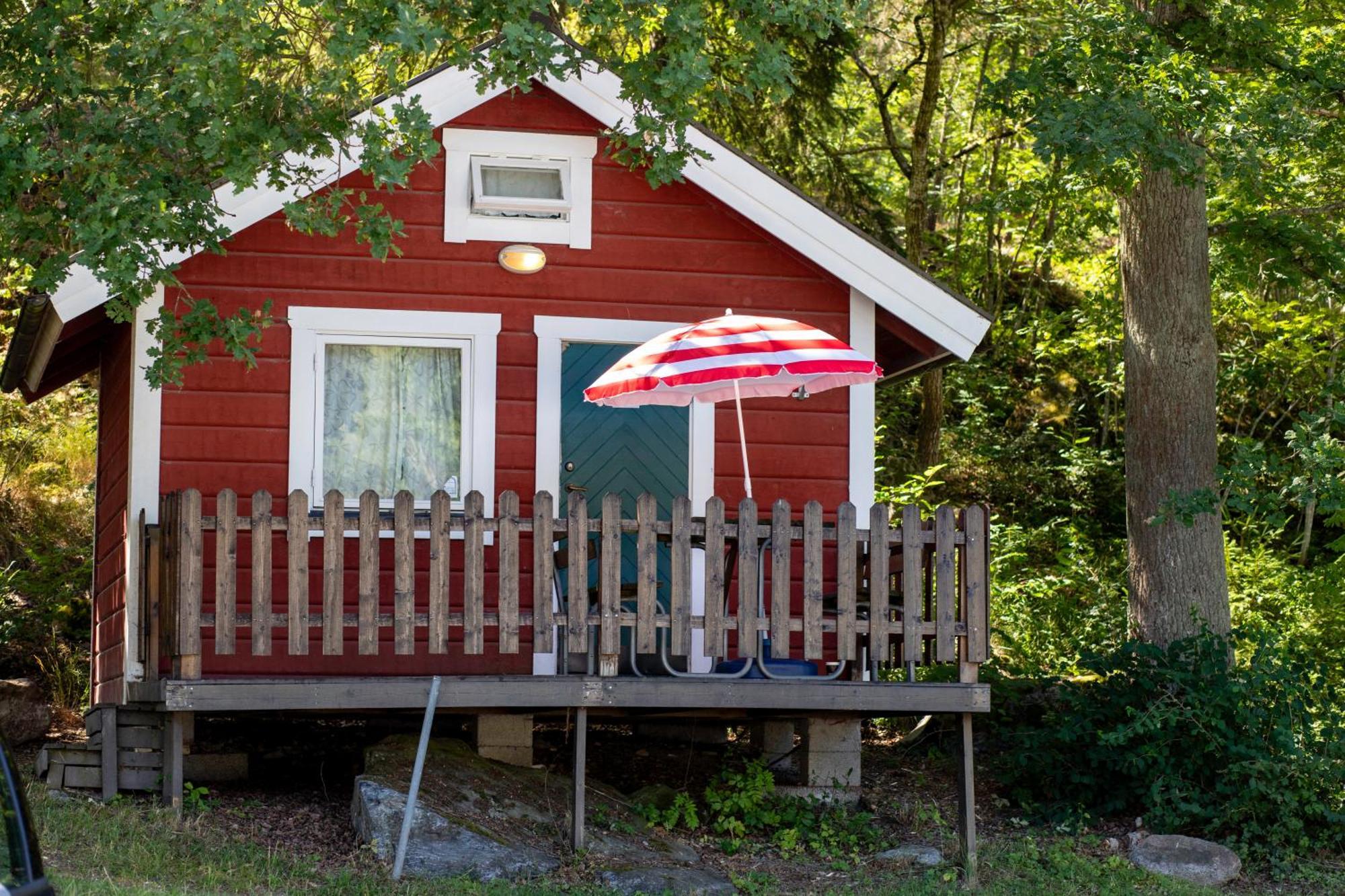 Stockholm Aengby Camping Hotel Exterior foto