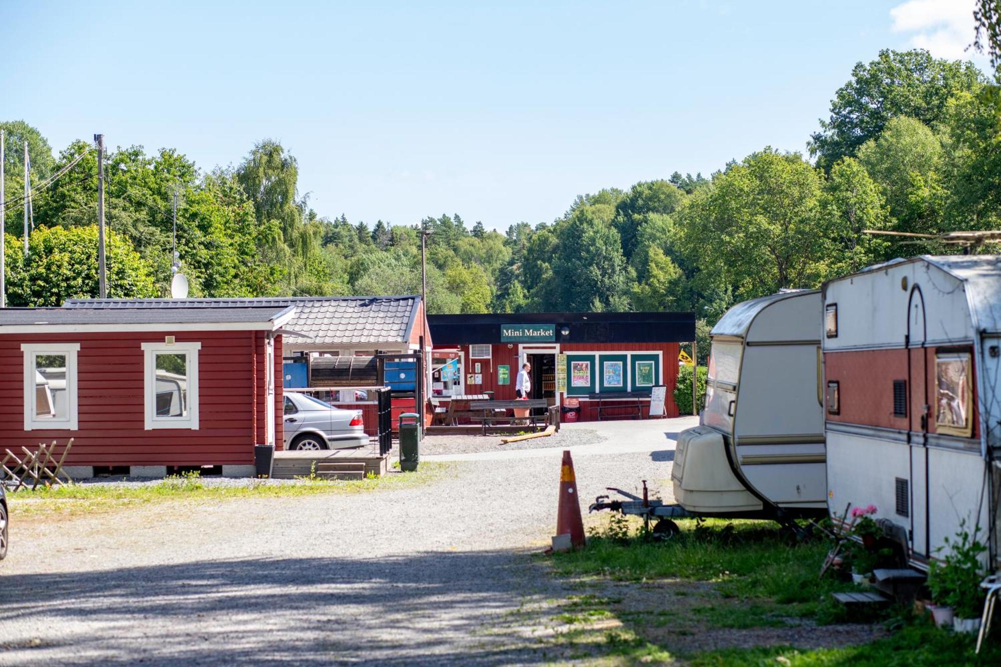 Stockholm Aengby Camping Hotel Exterior foto