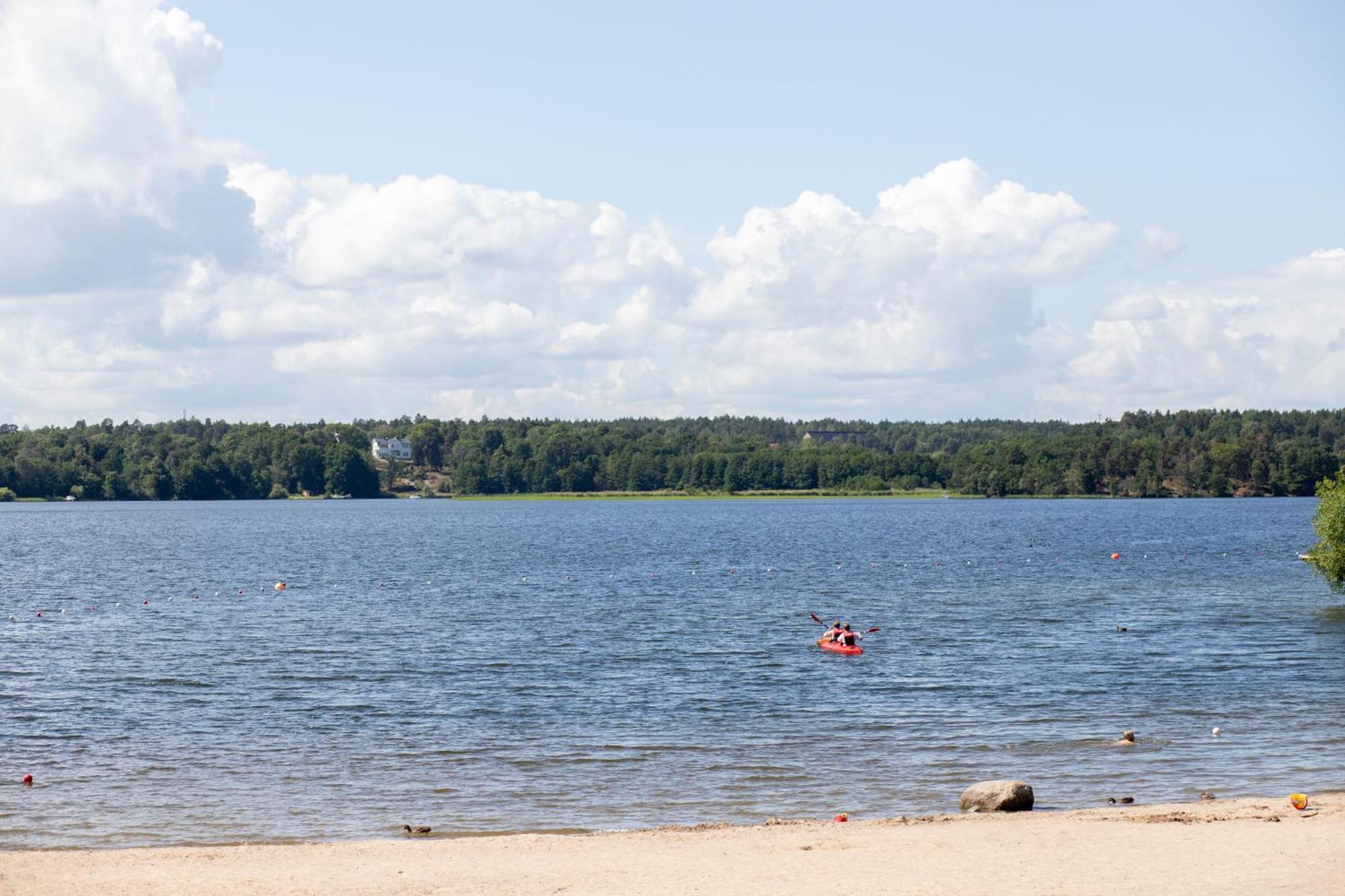 Stockholm Aengby Camping Hotel Exterior foto