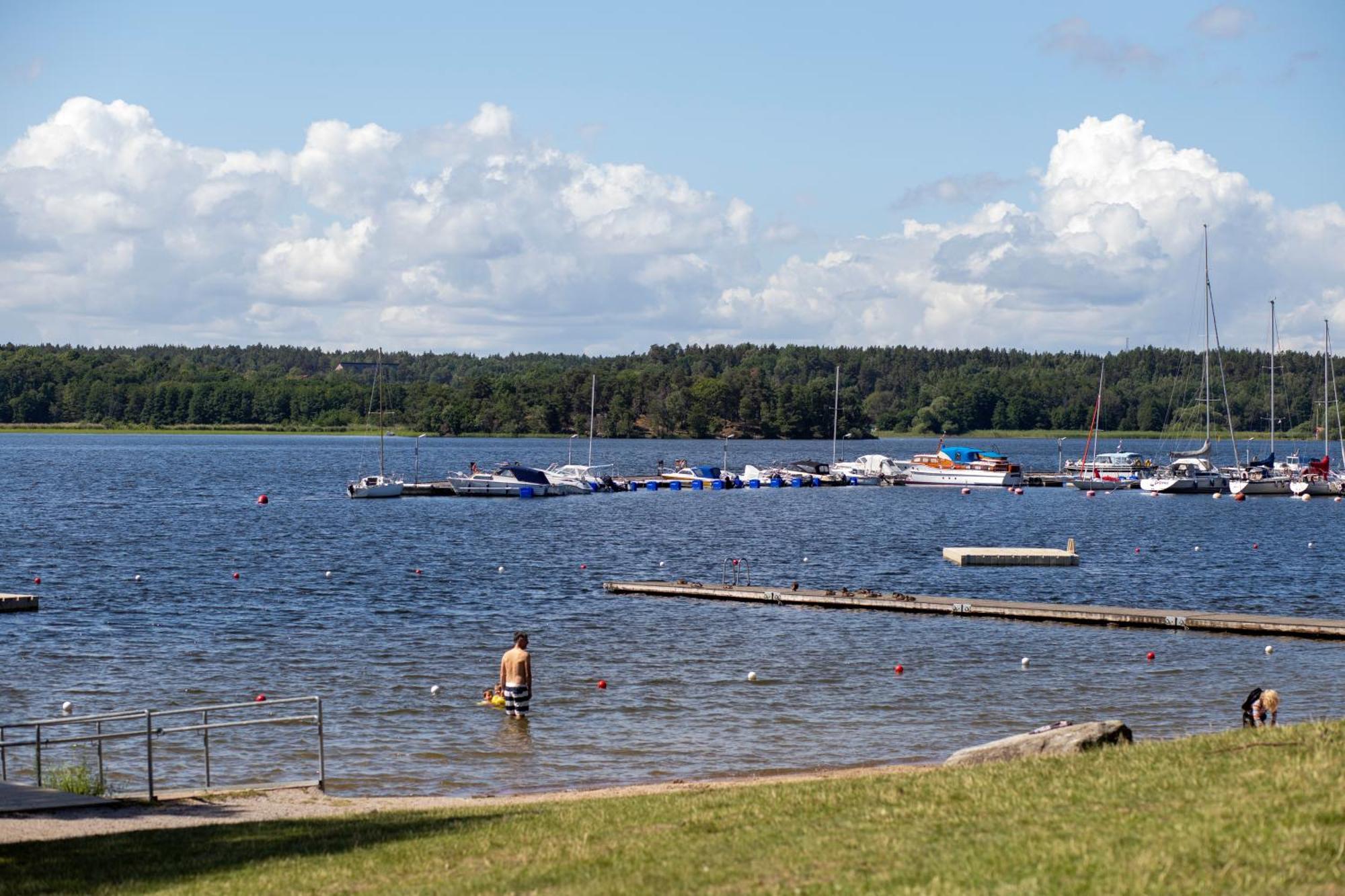 Stockholm Aengby Camping Hotel Exterior foto