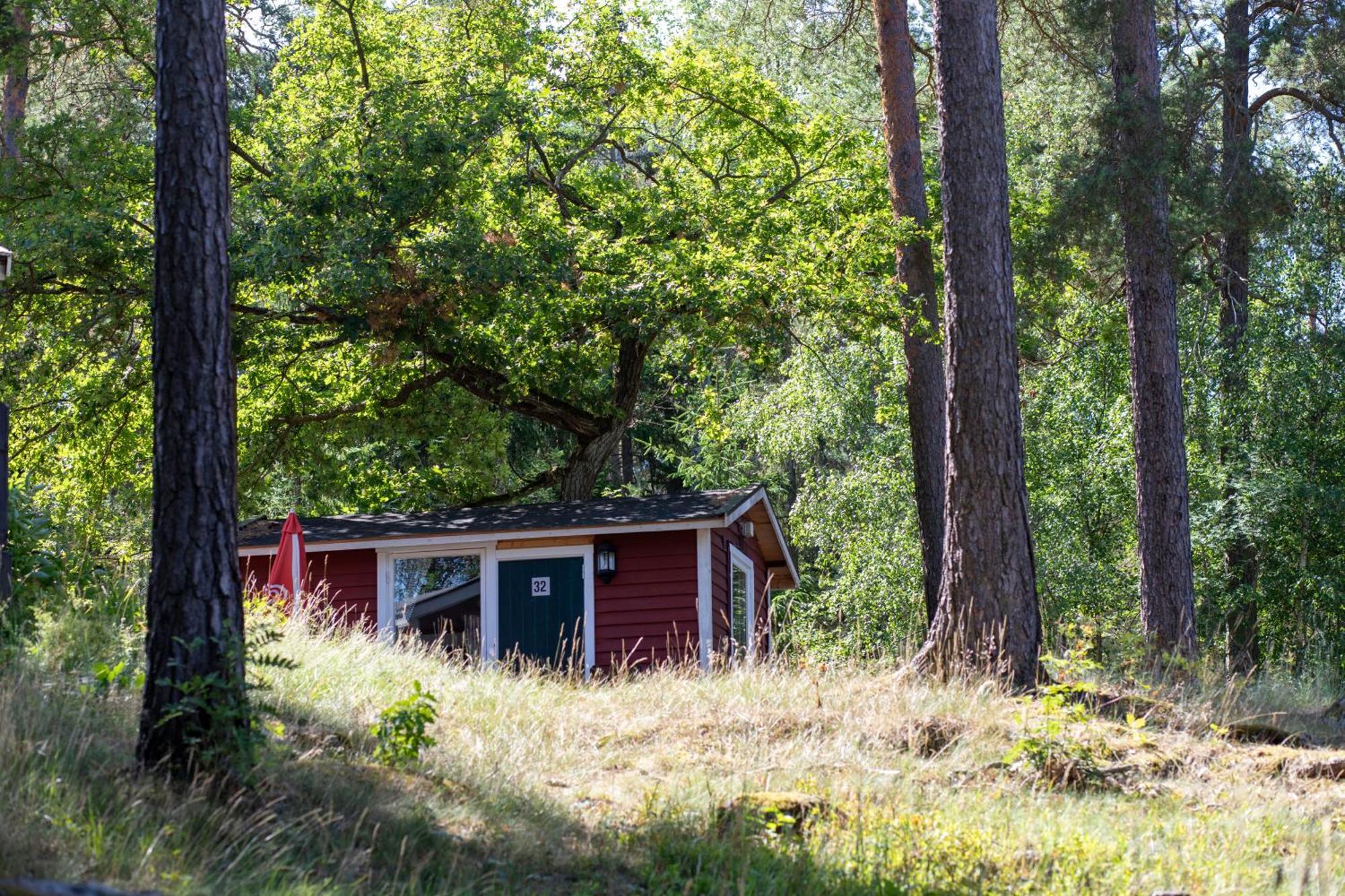 Stockholm Aengby Camping Hotel Exterior foto