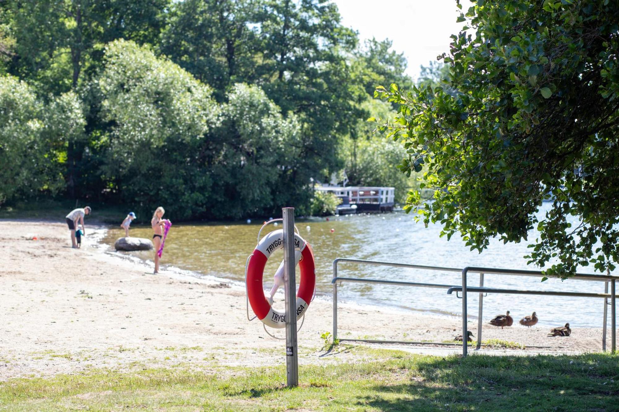 Stockholm Aengby Camping Hotel Exterior foto