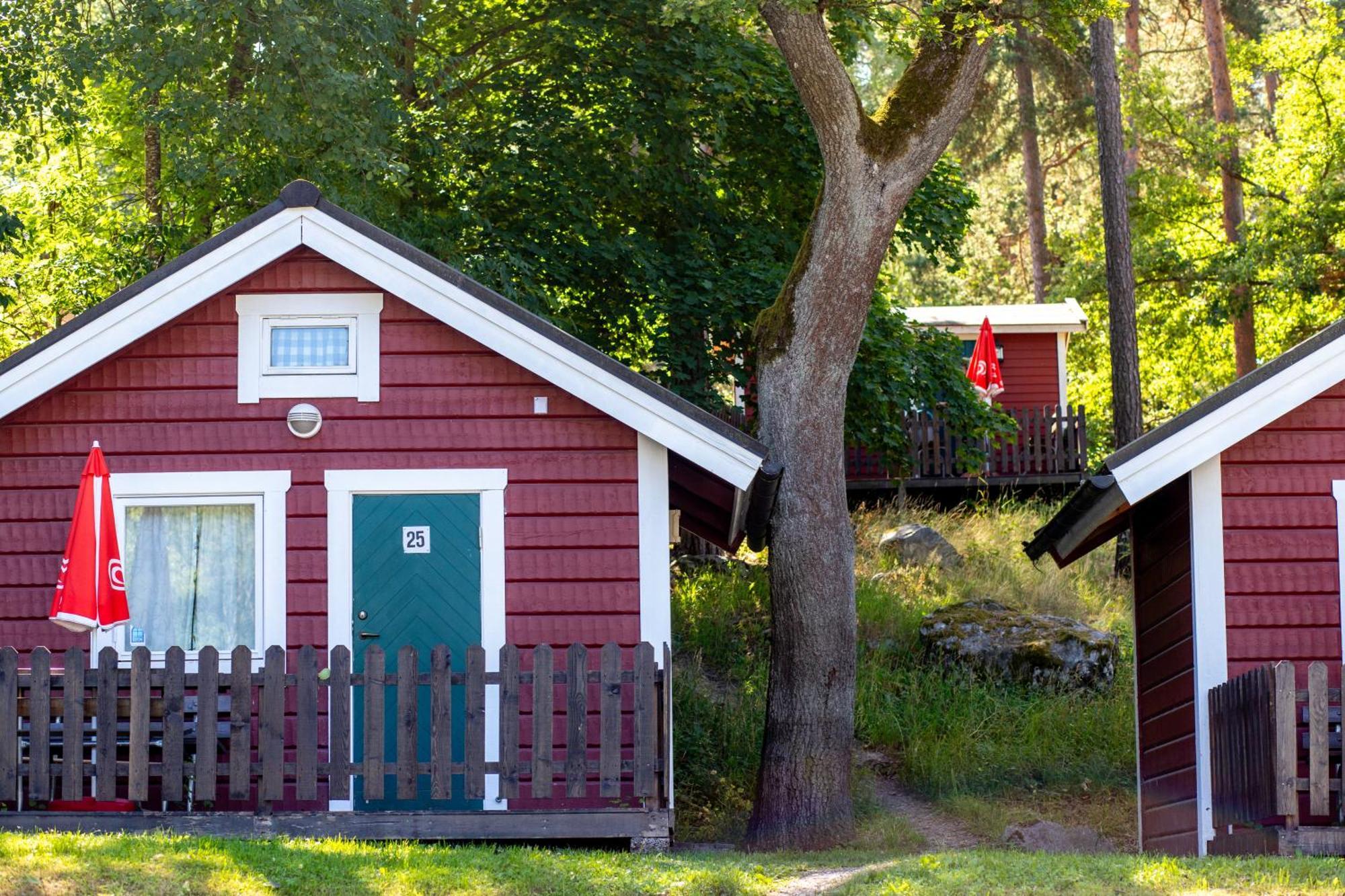 Stockholm Aengby Camping Hotel Exterior foto