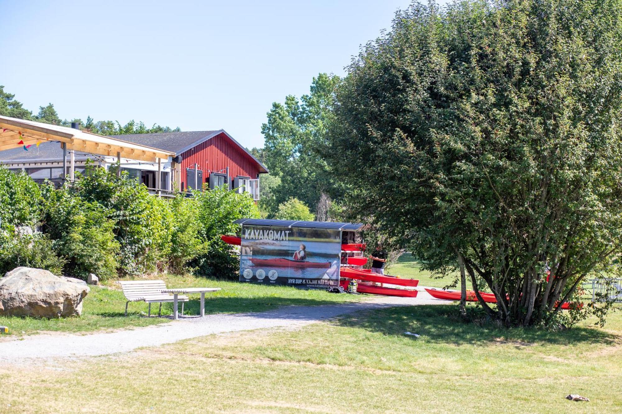 Stockholm Aengby Camping Hotel Exterior foto