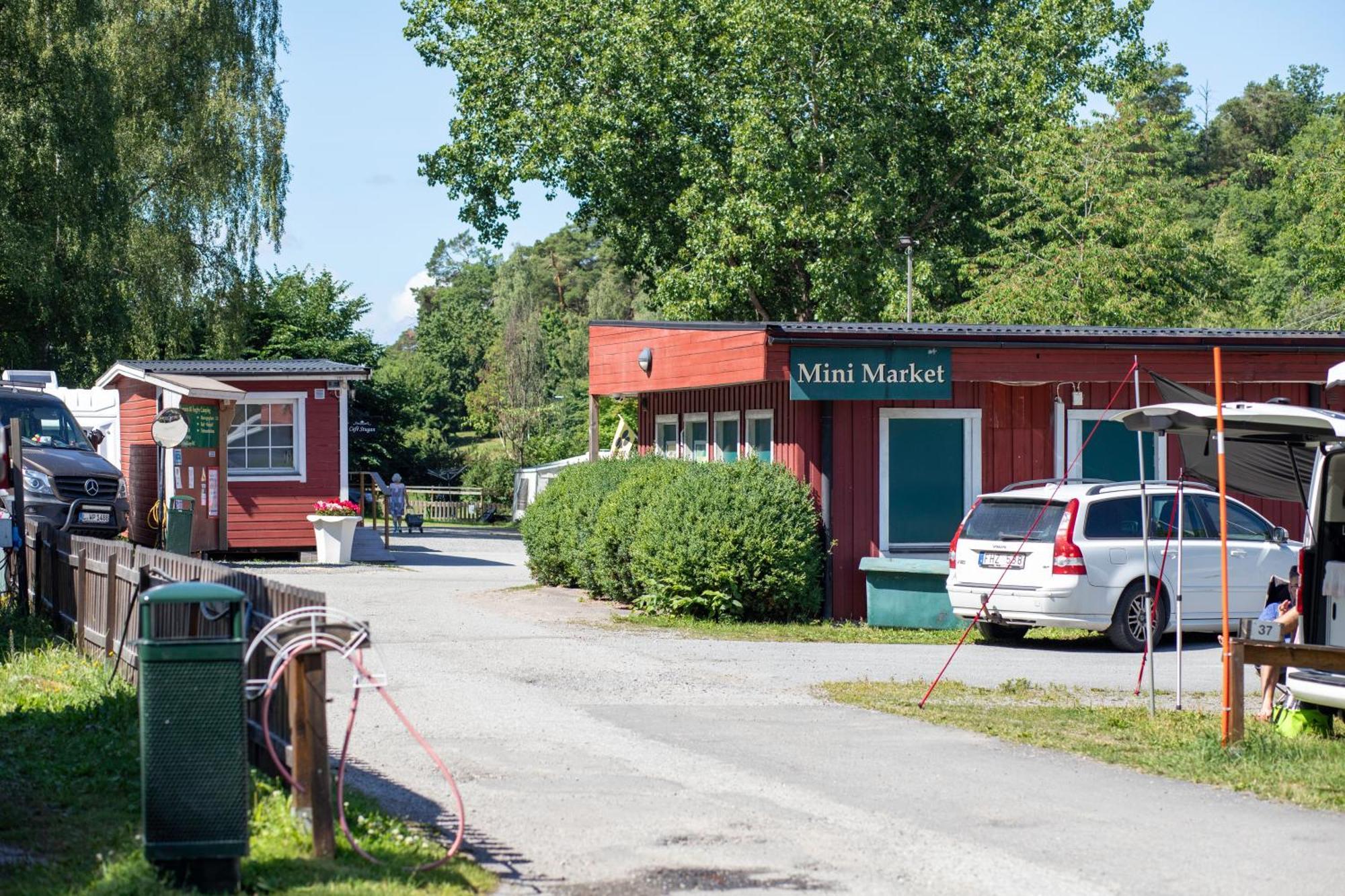 Stockholm Aengby Camping Hotel Exterior foto