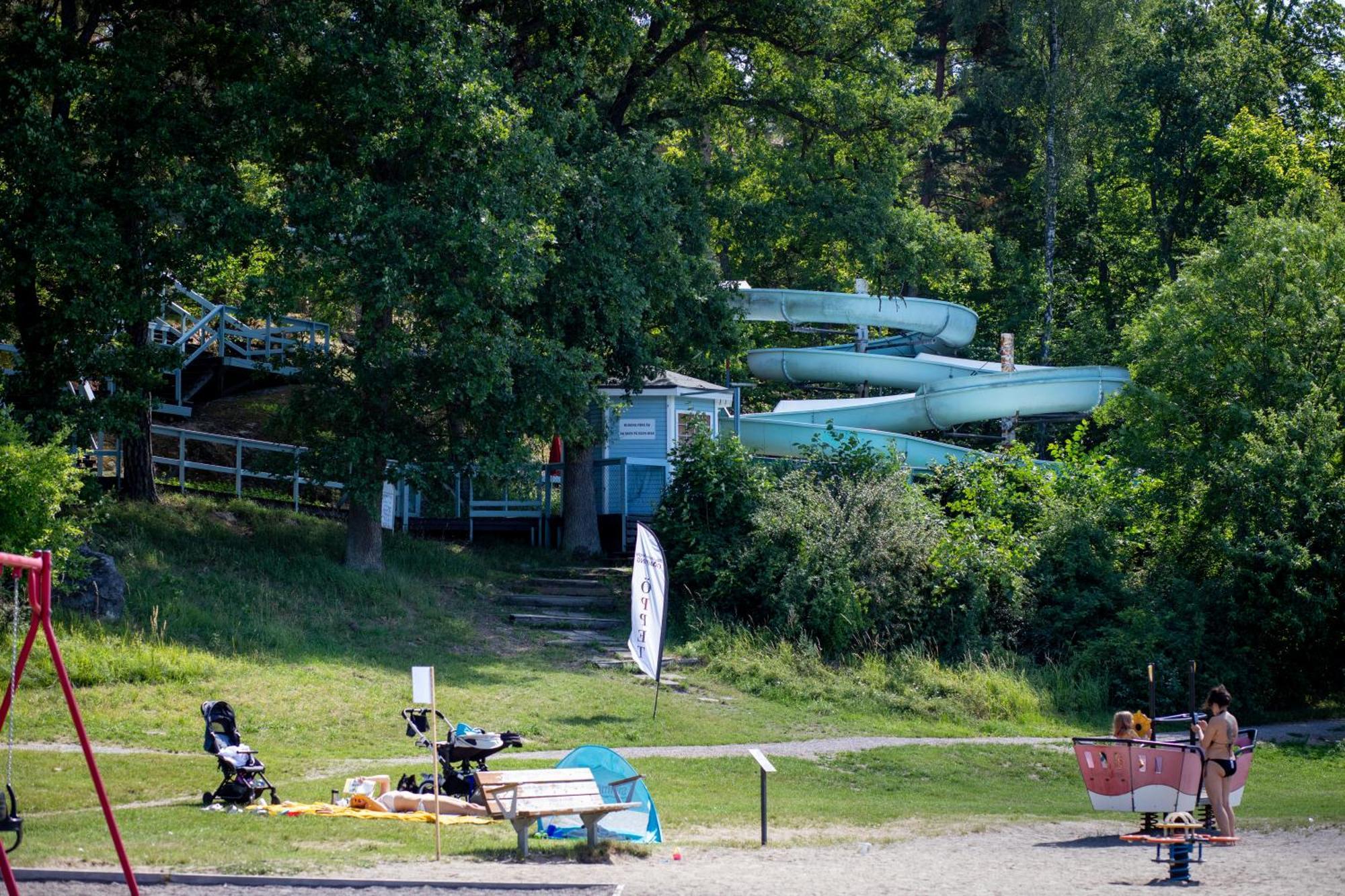 Stockholm Aengby Camping Hotel Exterior foto