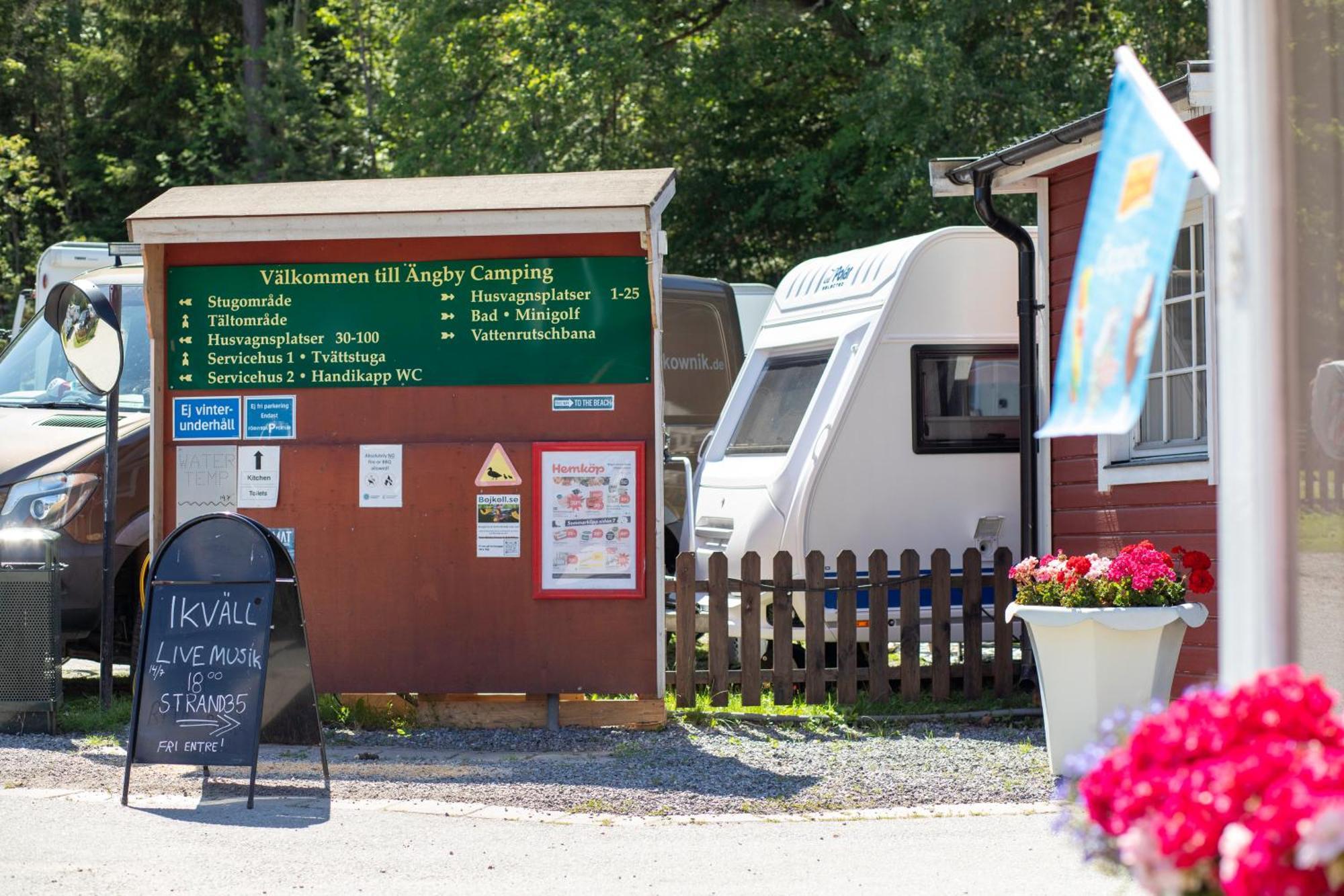 Stockholm Aengby Camping Hotel Exterior foto