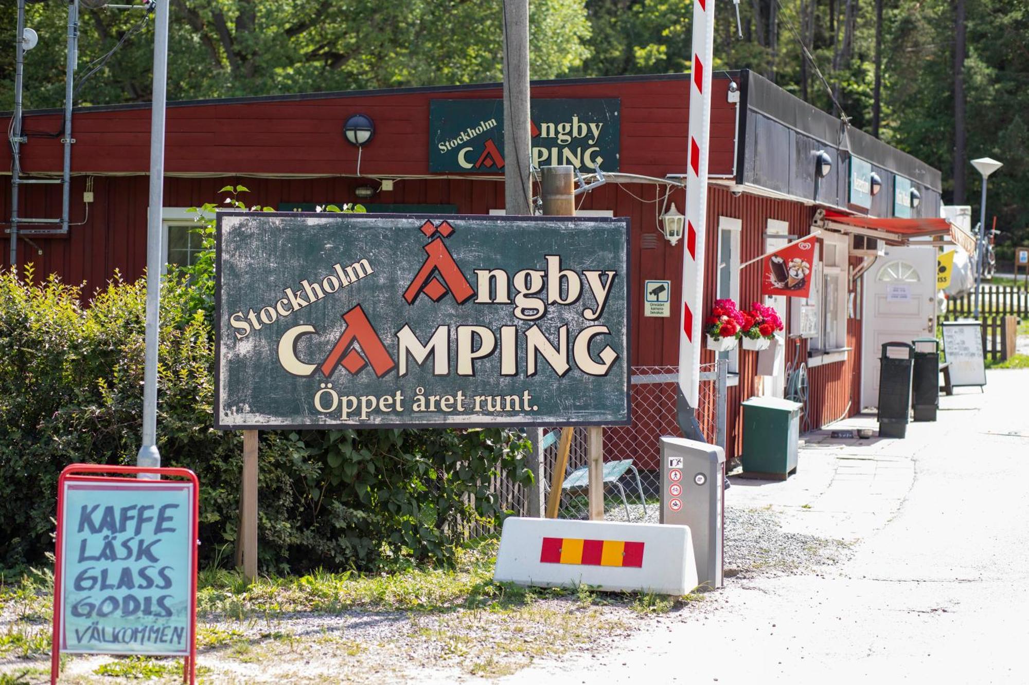 Stockholm Aengby Camping Hotel Exterior foto